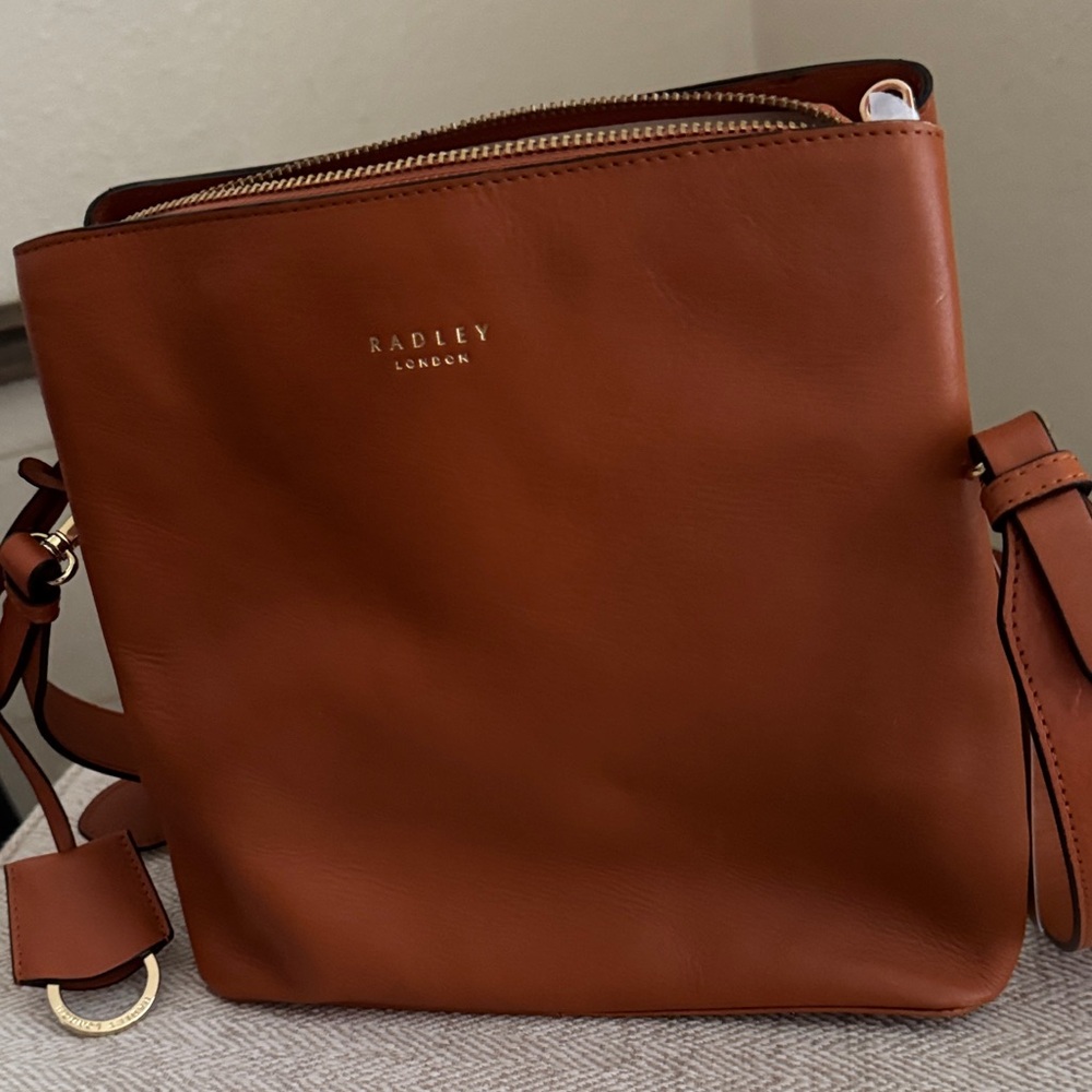 Radley London Tan Leather Shoulder Bag